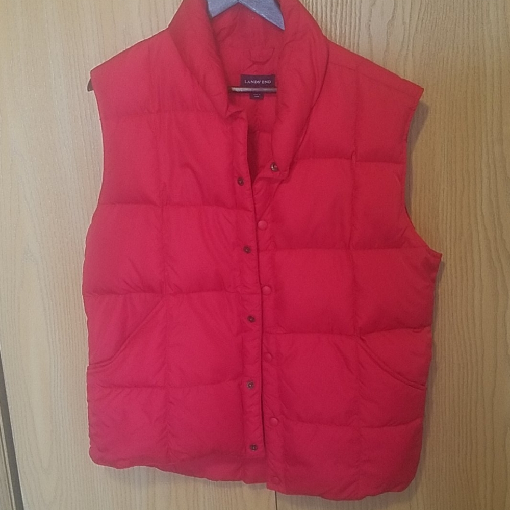 Red Down-Filled Shell - image 1